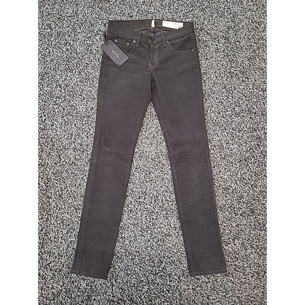 Rag & Bone Womens Corduroy‎ Size 24 Brown Skinny Pants